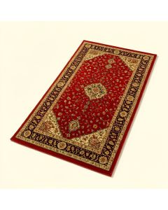 Prather Oriental Power Loom Red Area Rug (synthetic illustration; no displayed measurements)