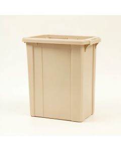 Cedar Crossing Closed Outdoor Storage Box - Beige (synthetic illustration; no displayed measurements)