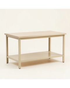 Fern Bend Empty Workshop Workbench - Beige (synthetic illustration; no displayed measurements)