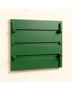 Stone Dale Empty Wall-Mounted Tool Organizer Panel - Green (synthetic illustration; no displayed measurements)
