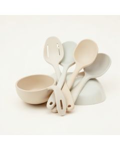 Nature Home Decor 7-Piece Rainbow Elite Kitchen Utensils Set (synthetic illustration; no displayed measurements)