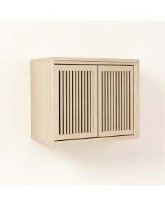 Rowan Dell Wall-Mounted Entry Cabinet - Beige (synthetic illustration; no displayed measurements)