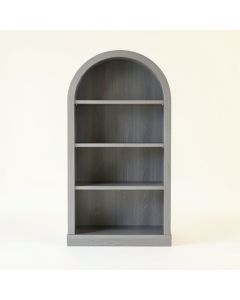 Heath Edge Freestanding Bookcase - Gray (synthetic illustration; no displayed measurements)