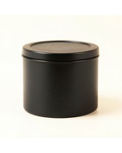 Clay Canyon Storage Canister With Lid - Black (synthetic illustration; no displayed measurements)