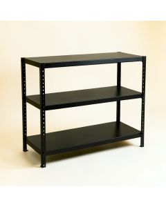 Birch Crest Desktop Shelving Unit - Black (synthetic illustration; no displayed measurements)