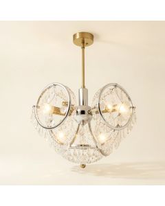 Alyse Sputnik Sphere Chandelier With Crystal Accents (synthetic illustration; no displayed measurements)