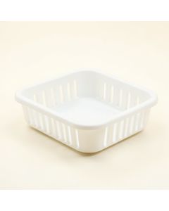 Stone Brook Empty Under-Desk Cable Tray - White (synthetic illustration; no displayed measurements)