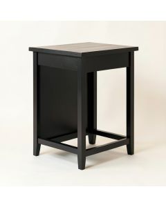 Cove Dell Freestanding Laundry Folding Counter - Black (synthetic illustration; no displayed measurements)