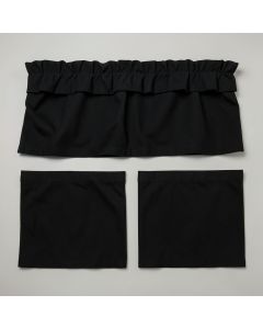 Barnyard Valance and Tier Curtain Set (synthetic illustration; no displayed measurements)