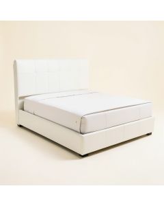 California King Upholstered Platform Bed (synthetic illustration; no displayed measurements)