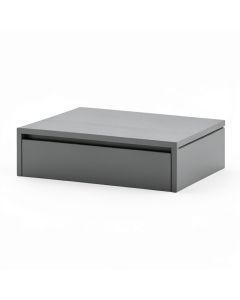 Maple Falls Desktop Monitor Riser - Gray (synthetic illustration; no displayed measurements)