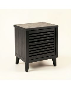 Elm Crest Nightstand - Black (synthetic illustration; no displayed measurements)