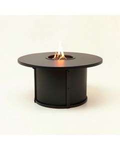 Polyresin Propane/Natural Gas Fire Pit Table (synthetic illustration; no displayed measurements)