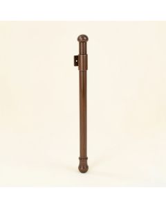 Doral Decorative Spring Tension Single Curtain Rod (synthetic illustration; no displayed measurements)