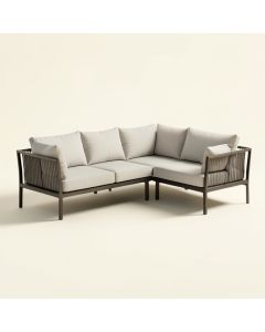 Alp Patio Sectional With Cushions (synthetic illustration; no displayed measurements)