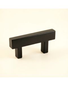 Oak Arc Cabinet Handle Without Packaging - Black (synthetic illustration; no displayed measurements)