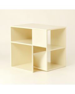 Holly Field Desktop Shelving Unit - Cream (synthetic illustration; no displayed measurements)