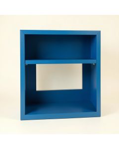Lake Arc Empty Mug-Storage Cabinet Insert - Blue (synthetic illustration; no displayed measurements)