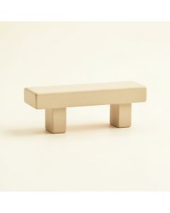 Birch Bridge Cabinet Handle Without Packaging - Beige (synthetic illustration; no displayed measurements)
