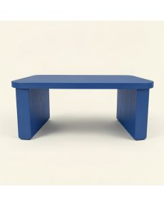 Ash Bluff Desktop Monitor Riser - Blue (synthetic illustration; no displayed measurements)