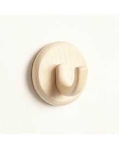 Dawn Brook Wall-Mounted Robe Hook - Ivory (synthetic illustration; no displayed measurements)