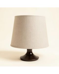 5 '' H X 4 '' W Linen Empire Candelabra Shade ( Clip On ) (synthetic illustration; no displayed measurements)