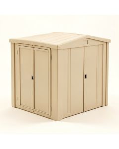 5 Ft. W X 6 Ft. D Plastic Storage Shed (synthetic illustration; no displayed measurements)