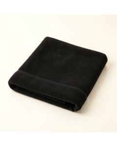 Flint Canyon Bath Towel - Black (synthetic illustration; no displayed measurements)