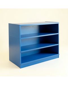 Clay Fold Desktop Shelving Unit - Blue (synthetic illustration; no displayed measurements)