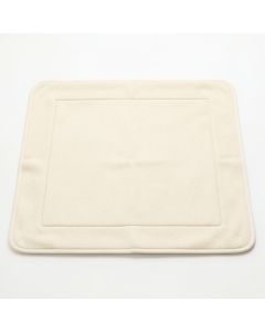 Laurel Falls Bath Mat - Cream (synthetic illustration; no displayed measurements)