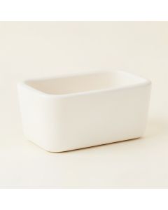 Wren Crossing Empty Railing Planter With Integral Brackets - White (synthetic illustration; no displayed measurements)