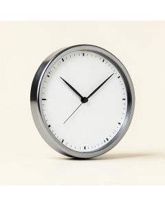 Presswood Wall Clock (synthetic illustration; no displayed measurements)