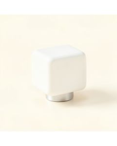 Summit Canyon Cabinet Knob Without Packaging - White (synthetic illustration; no displayed measurements)