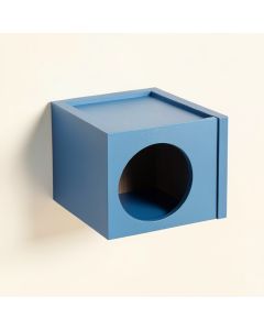 Spruce Dell Wall-Mounted Cat Perch - Blue (synthetic illustration; no displayed measurements)
