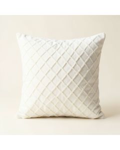 Dawn Canyon Filled Accent Pillow - White (synthetic illustration; no displayed measurements)