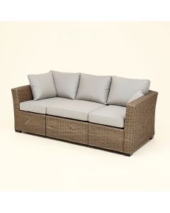Drekjuan Patio Sofa With Cushions (synthetic illustration; no displayed measurements)