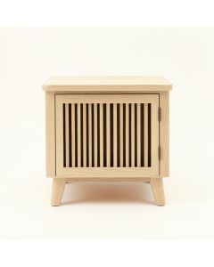 Cedar Edge Nightstand - Beige (synthetic illustration; no displayed measurements)