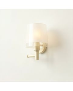 Lake Crossing Wall Sconce Mounted On A Plain Wall - Cream (synthetic illustration; no displayed measurements)