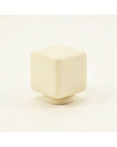 Clay Bend Cabinet Knob Without Packaging - Cream (synthetic illustration; no displayed measurements)