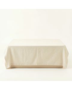 Flint Canyon Flat Bed Sheet - Cream (synthetic illustration; no displayed measurements)
