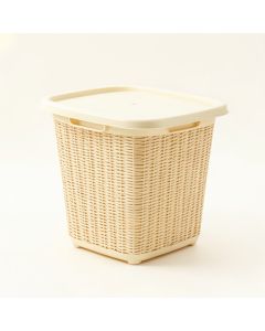 River Branch Laundry Hamper - Cream (synthetic illustration; no displayed measurements)