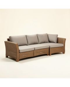 Vellor 4 Piece Rattan Sofa Seating Group With Cushions (synthetic illustration; no displayed measurements)