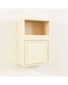 Pine Bend Wall-Mounted Entry Cabinet - Cream (synthetic illustration; no displayed measurements)