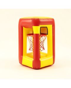 Inflatable Floating Basketball Hoop & Blow Up Ball For Swimming Pool (synthetic illustration; no displayed measurements)