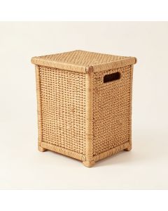 Marquetta Woven Side End Table (synthetic illustration; no displayed measurements)