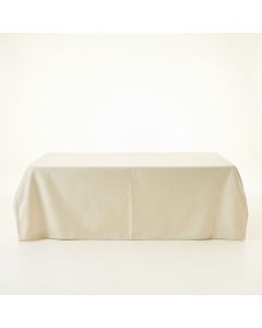 Ridge Branch Flat Bed Sheet - Cream (synthetic illustration; no displayed measurements)