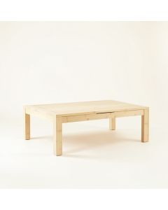 Dawn Falls Coffee Table - Ivory (synthetic illustration; no displayed measurements)