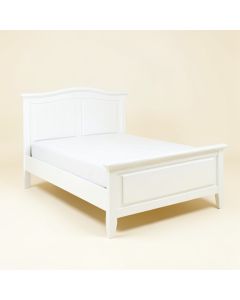 Julie Solid Wood Sleigh Bed (synthetic illustration; no displayed measurements)