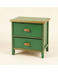 Elm Bridge Nightstand - Green (synthetic illustration; no displayed measurements)