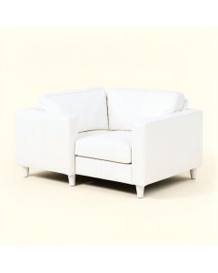 Vannatter 66 '' Faux Leather Square Arm Sofa (synthetic illustration; no displayed measurements)